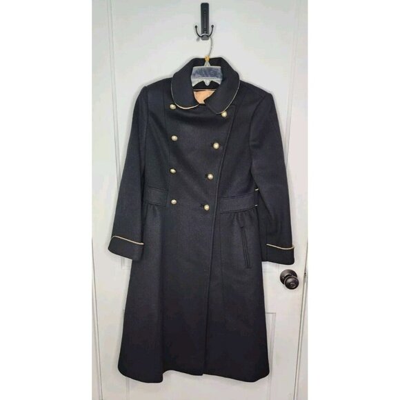 Youthcraft Jackets & Blazers - Vintage Black/Beige Coat Double Breasted Gold Buttons Youthcraft Union Made USA